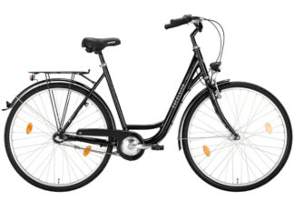 Naiste jalgratas Excelsior Road Cruiser 28", 3 käiku, must (M)