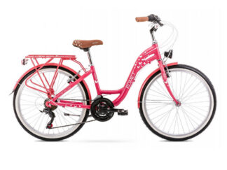 Tüdrukute jalgratas ROMET Panda 1, 24" roosa
