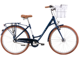 Jalgratas ROMET Pop Art Classic, esikorviga, tumesinine (M)