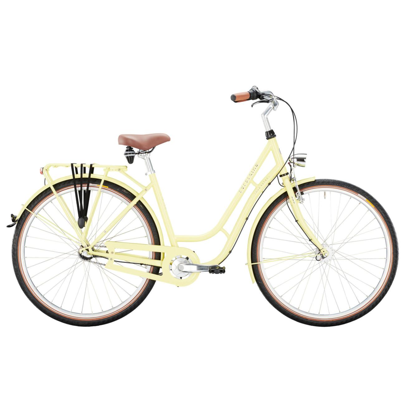 Jalgratas EXCELSIOR Swan Retro, Lemon (M)