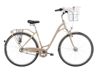 Jalgratas ROMET Art Deco Classic, esikorviga, beež (M)