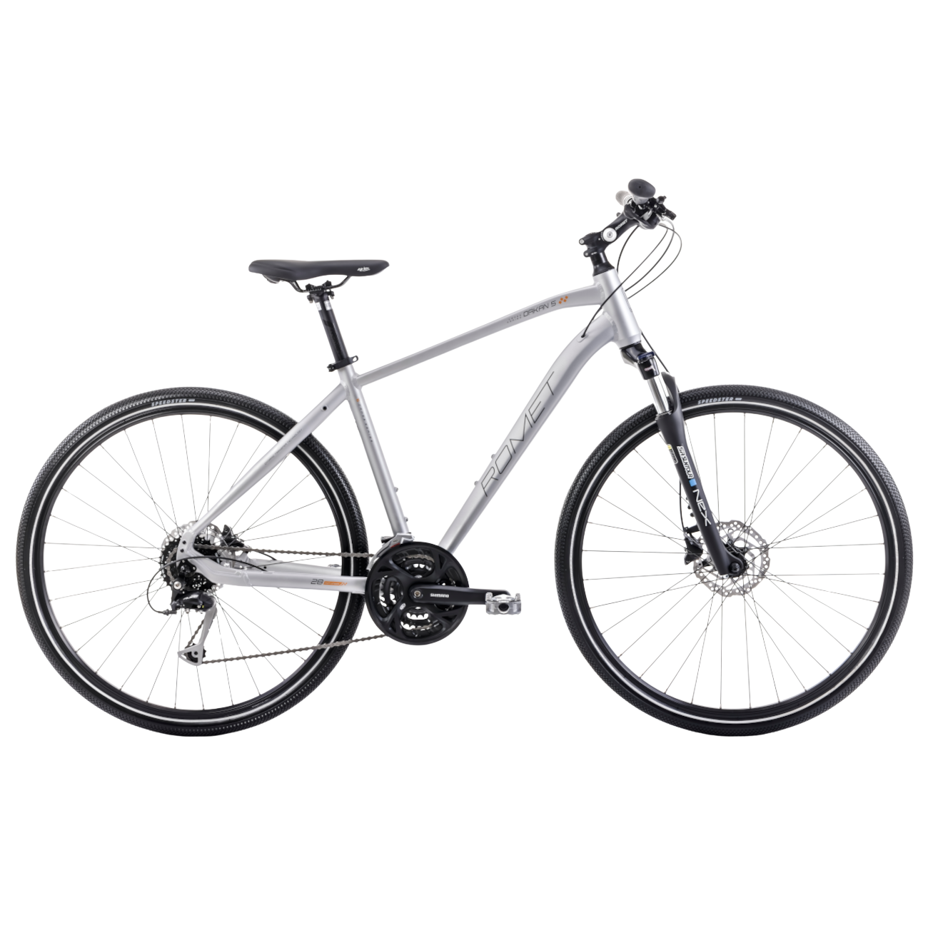 Jalgratas ROMET Orkan 5 M, hõbe (L)