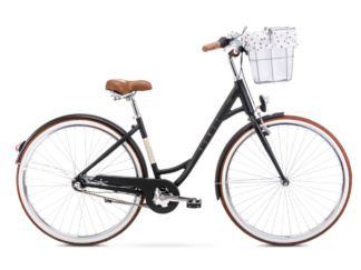 Jalgratas ROMET Pop Art Eco 26, esikorviga, must (M)