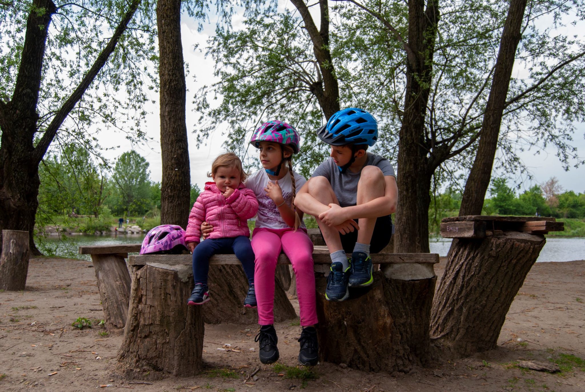 Lastekiiver LIMAR Kid Pro M, Turquoise Foliage - Image 3