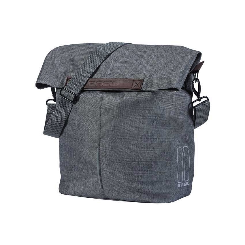Jalgrattale kinnitatav trendikas kott BASIL City Shopper