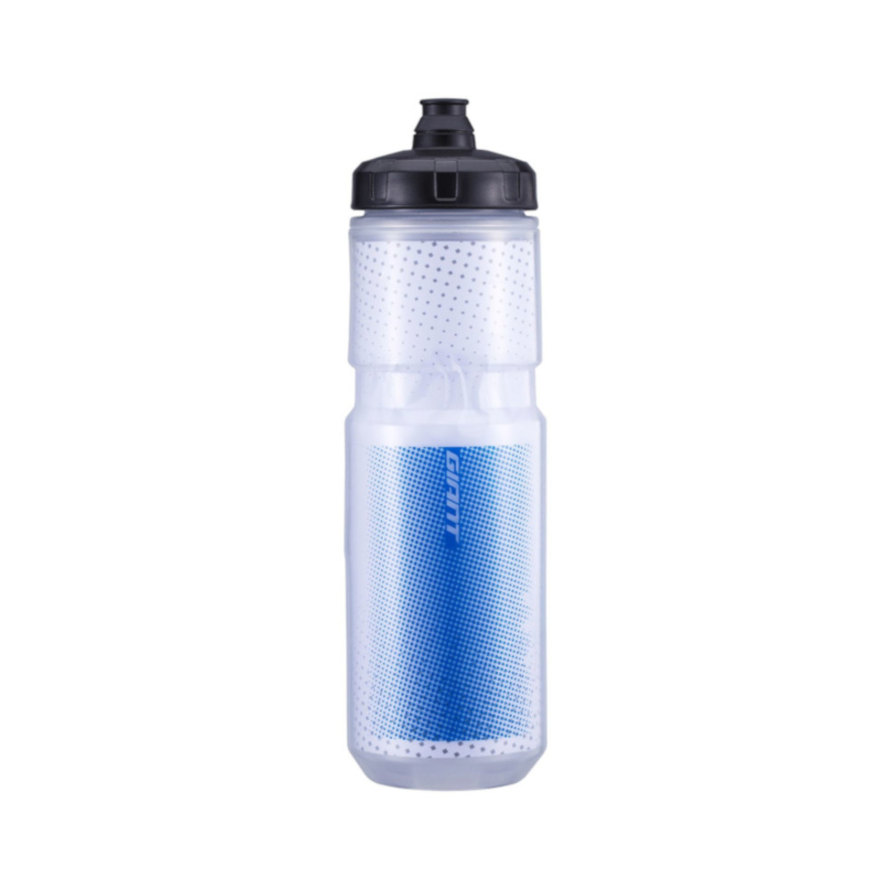 Joogipudel GIANT EVERCOOL Thermo 600 ml, Transparent/Blue