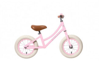 Jooksuratas Excelsior Retro Runner, 2-4 aastasele, 12-tolline, roosa