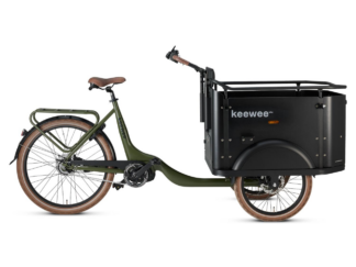 Elektriline kastiratas Keewee Bike, roheline