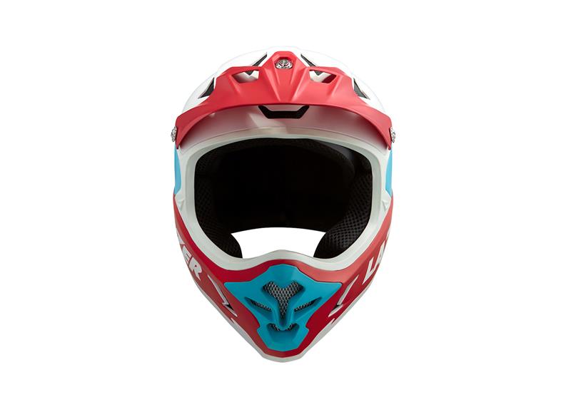 Kiiver LAZER Phoenix+, Matte White Blue Red (L) - Image 3