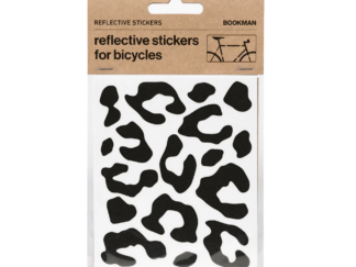 Helkurkleepsud jalgrattale BOOKMAN Reflective Stickers for Bicycles, Black Leopard