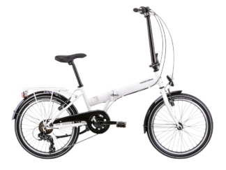 Kokkupandav jalgratas ROMET Wigry Eco, valge