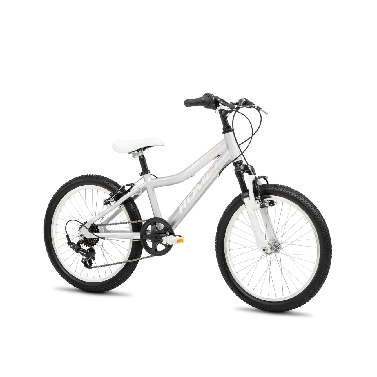 Laste jalgratas ROMET Jolene 20 KID 2, hall-roosa - Image 2