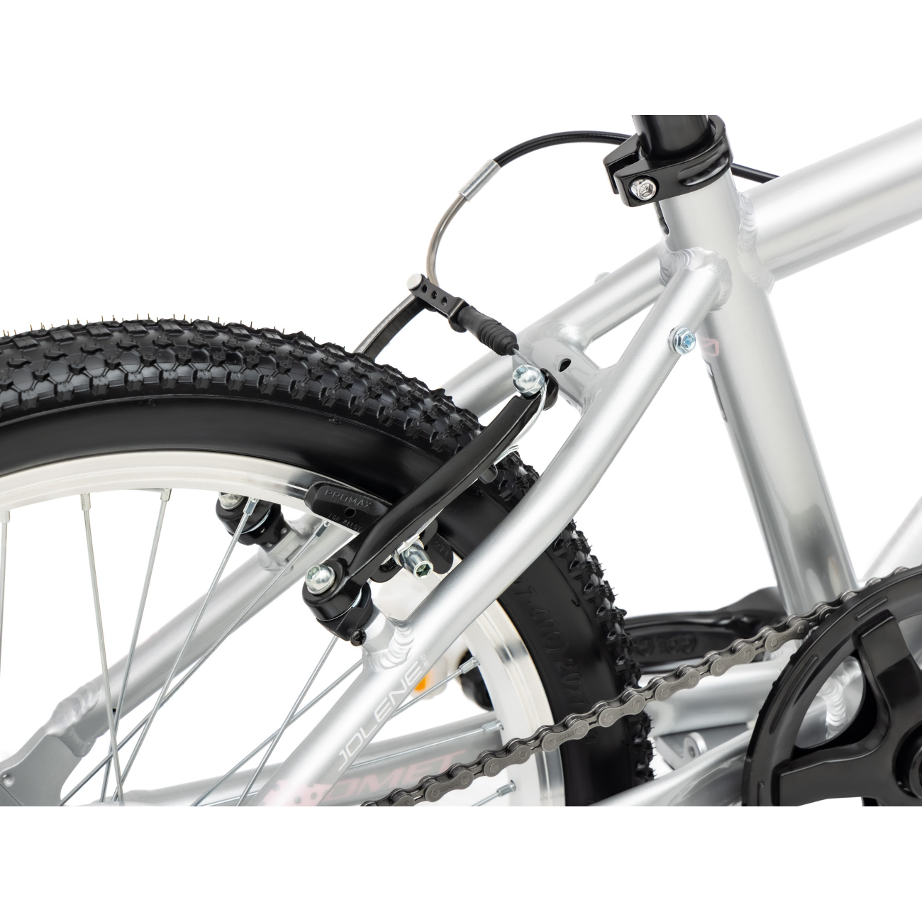 Laste jalgratas ROMET Jolene 20 KID 2, hall-roosa - Image 5