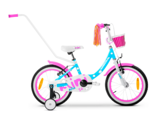 Laste jalgratas TABOU Mini Alu, 14" sinine-roosa