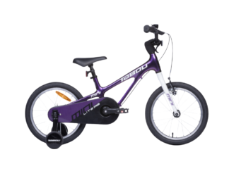 Ülikerge laste jalgratas TABOU Mini Lite MG, 16" lilla-valge