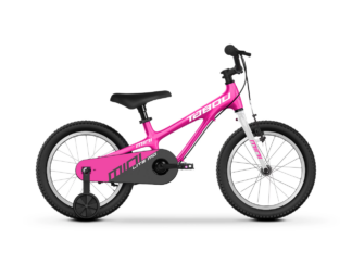 Ülikerge laste jalgratas TABOU Mini Lite MG, 18" roosa-valge