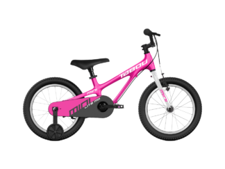 Ülikerge laste jalgratas TABOU Mini Lite MG, 16" roosa-valge