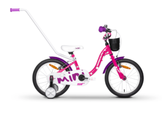 Laste jalgratas TABOU Mini ST, 12" roosa-valge