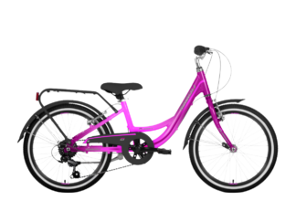 Laste jalgratas TABOU Queen 20, roosa-lilla