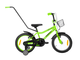 Laste jalgratas TABOU Rocket Alu, 16" roheline-must