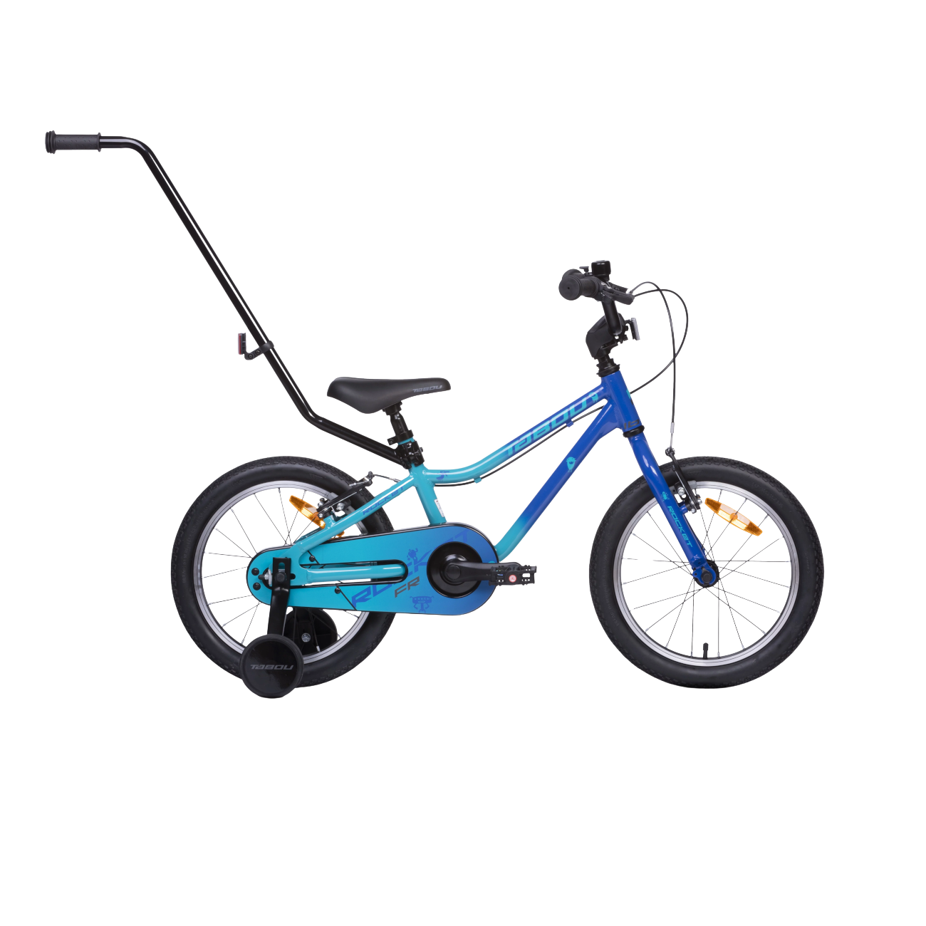 Laste jalgratas TABOU Rocket FR, 16" sinine-türkiis
