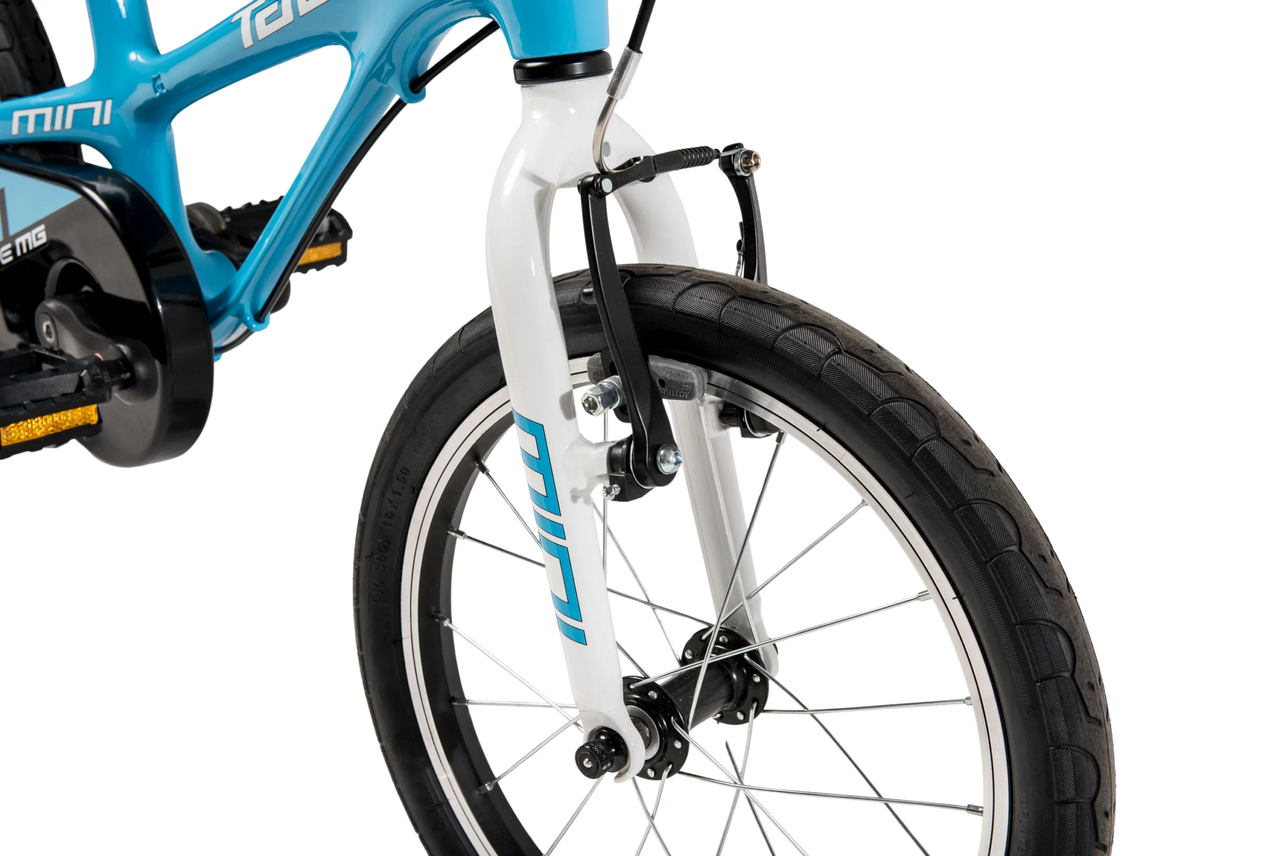 Ülikerge laste jalgratas TABOU Rocket Lite MG, 16" sinine-valge - Image 5