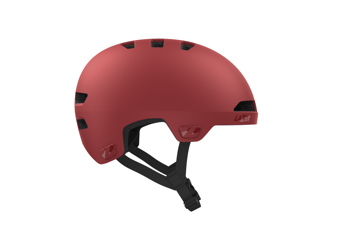 Kiiver LAZER MazeJR KC, Matte Ruby Red - Image 2