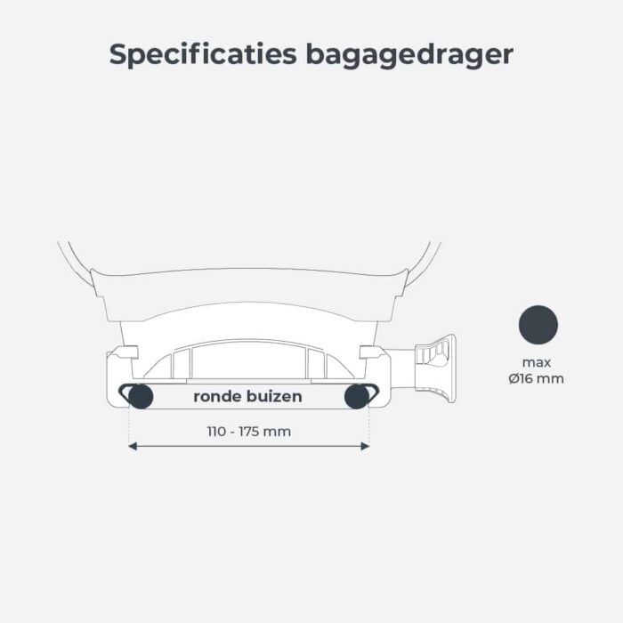 Lastetool pakiraamile URBAN IKI Ta-ke Easy Fix, Bincho Black/Bincho Black - Image 7