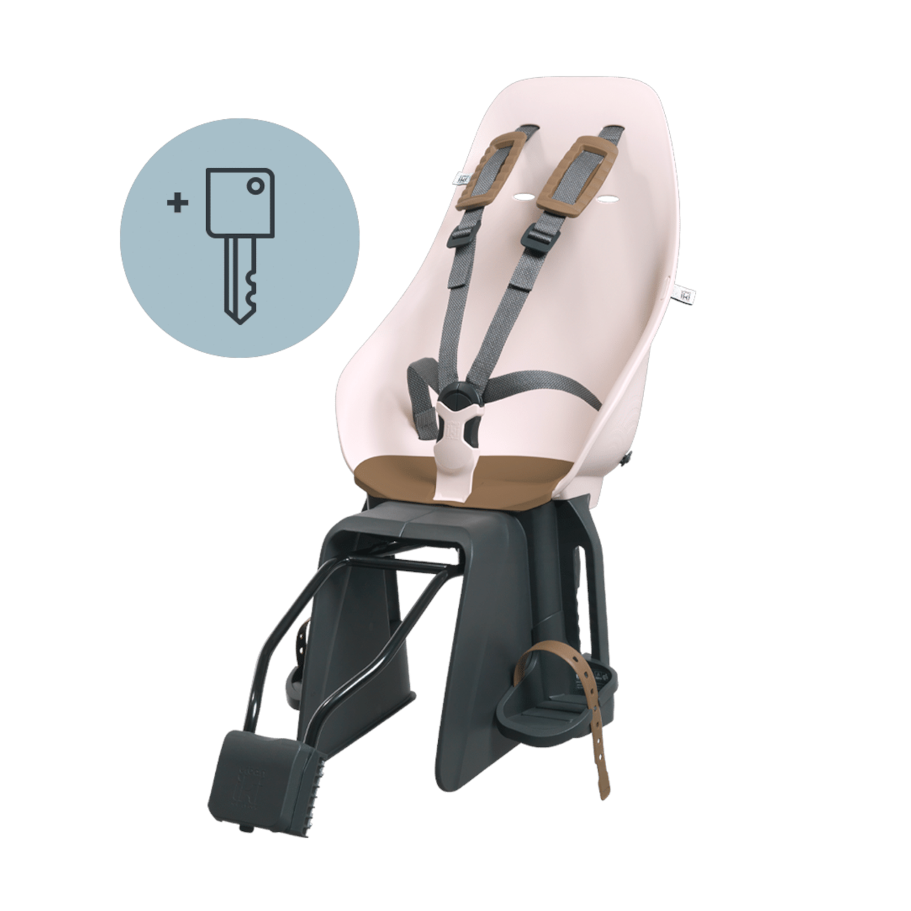 Lastetool raamikinnitusega URBAN IKI Ta-ke, Sakura Pink/Kurumi Brown