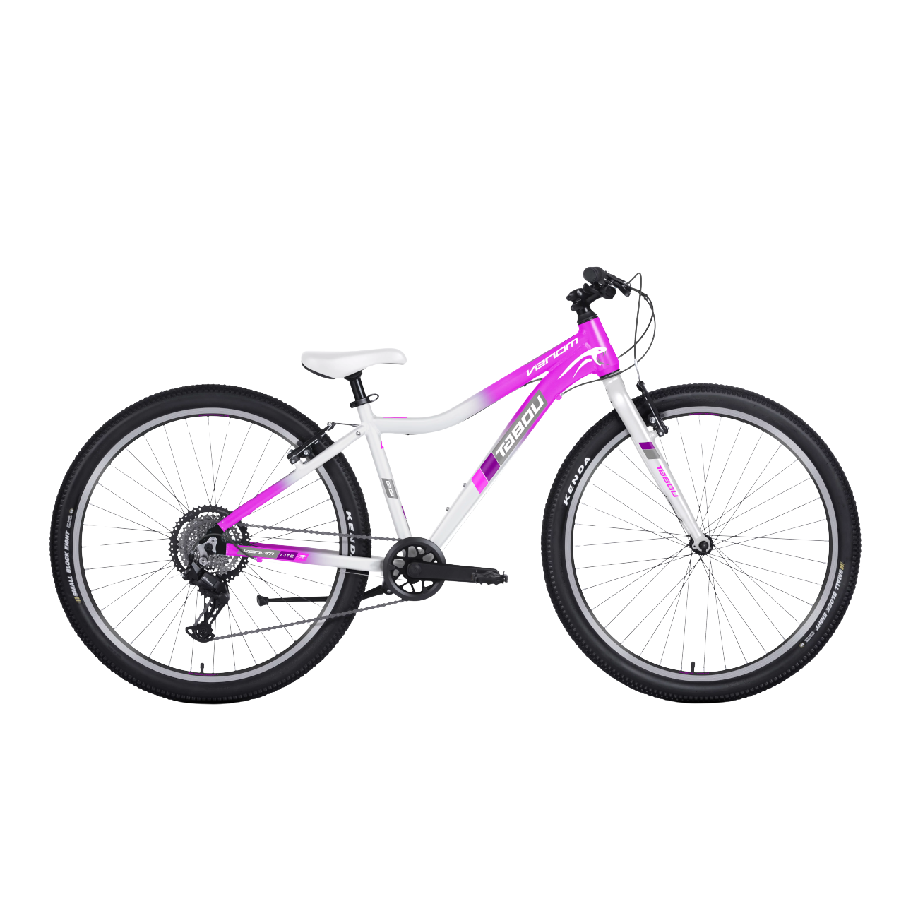 Ülikerge noorte jalgratas TABOU Venom Lite W, 26" roosa-valge, 10-12 a