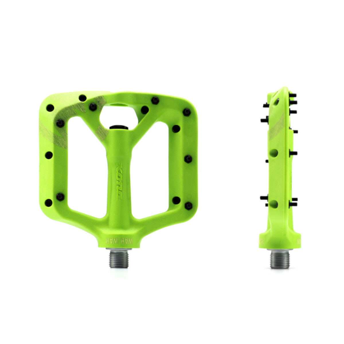 Pedaalid Kona Wah Wah Small, Slime Green