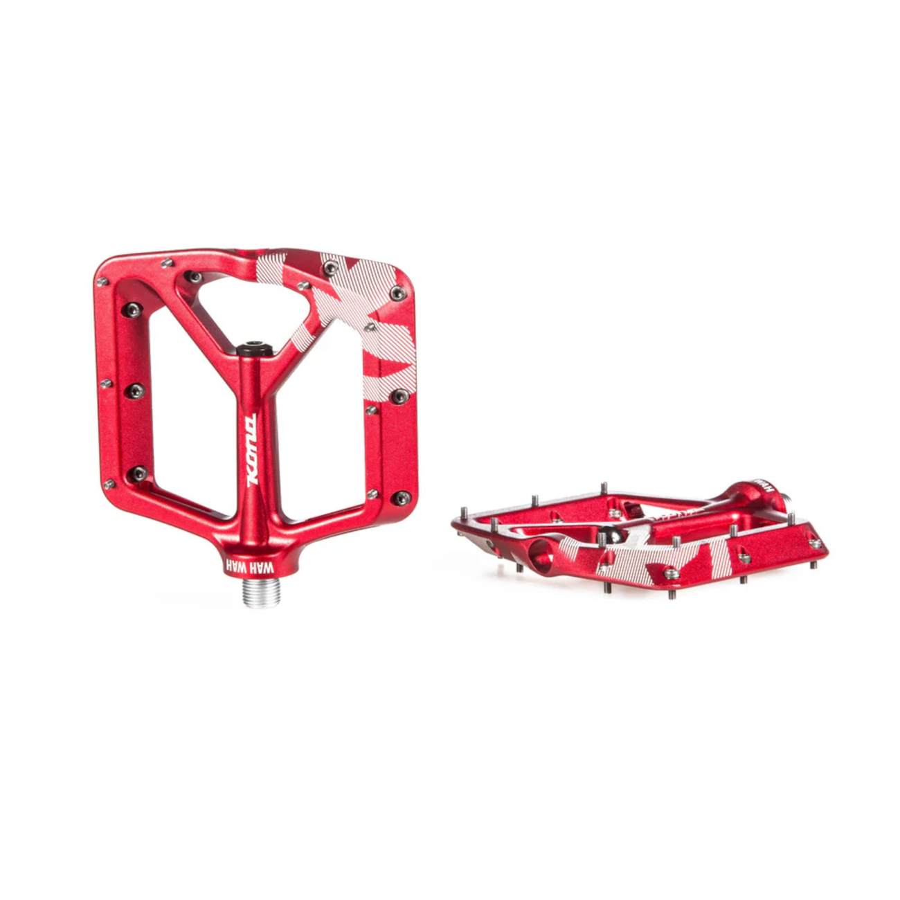 Pedaalid KONA Wah Wah 2 Alloy, Red