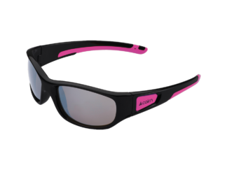 Laste päikeseprillid CAIRN Play, Matte Black Fluo Pink, 4-8 a
