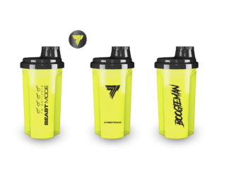 Pudel TREC SHAKER 053 - 0,7 l YELLOW TREC BOOGIEMAN