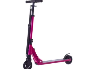 Tõukeratas Rideoo 120 City Scooter LED Pink