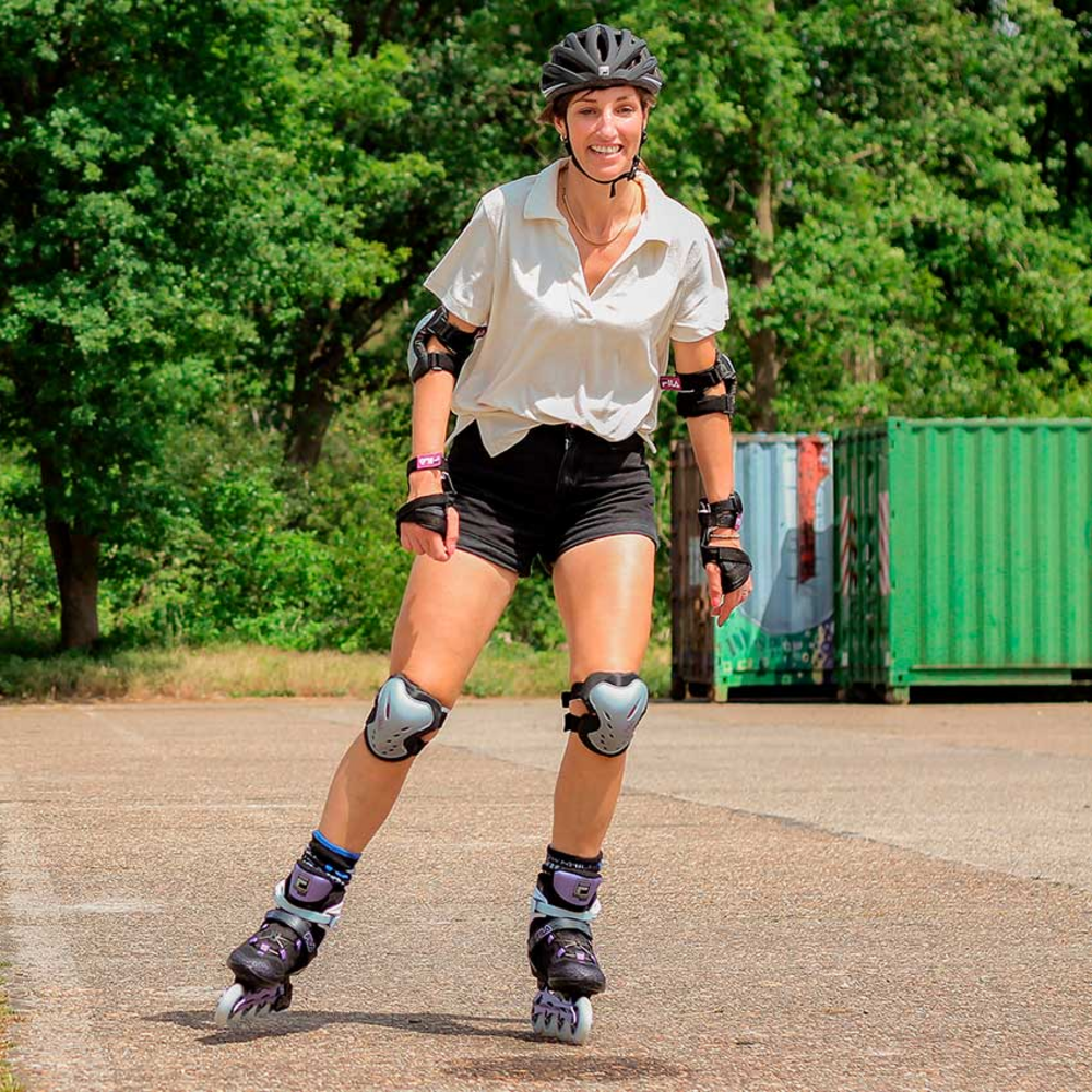 Rulluisud FILA Legacy QF Lady, Black/Violet (41) - Image 4