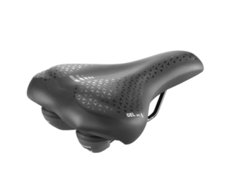 Sadul SELLE MONTE GRAPPA GEL Plus Asola, must