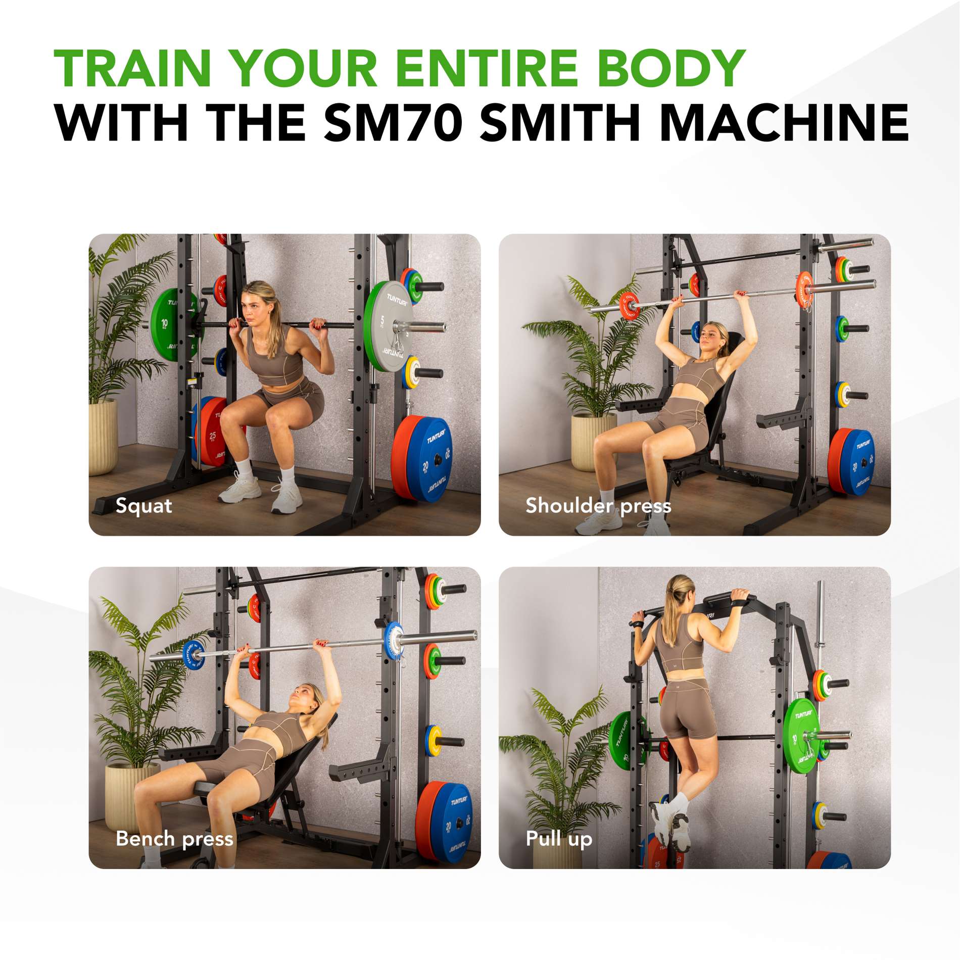 Smith masin TUNTURI SM70 Smith Machine - Image 8