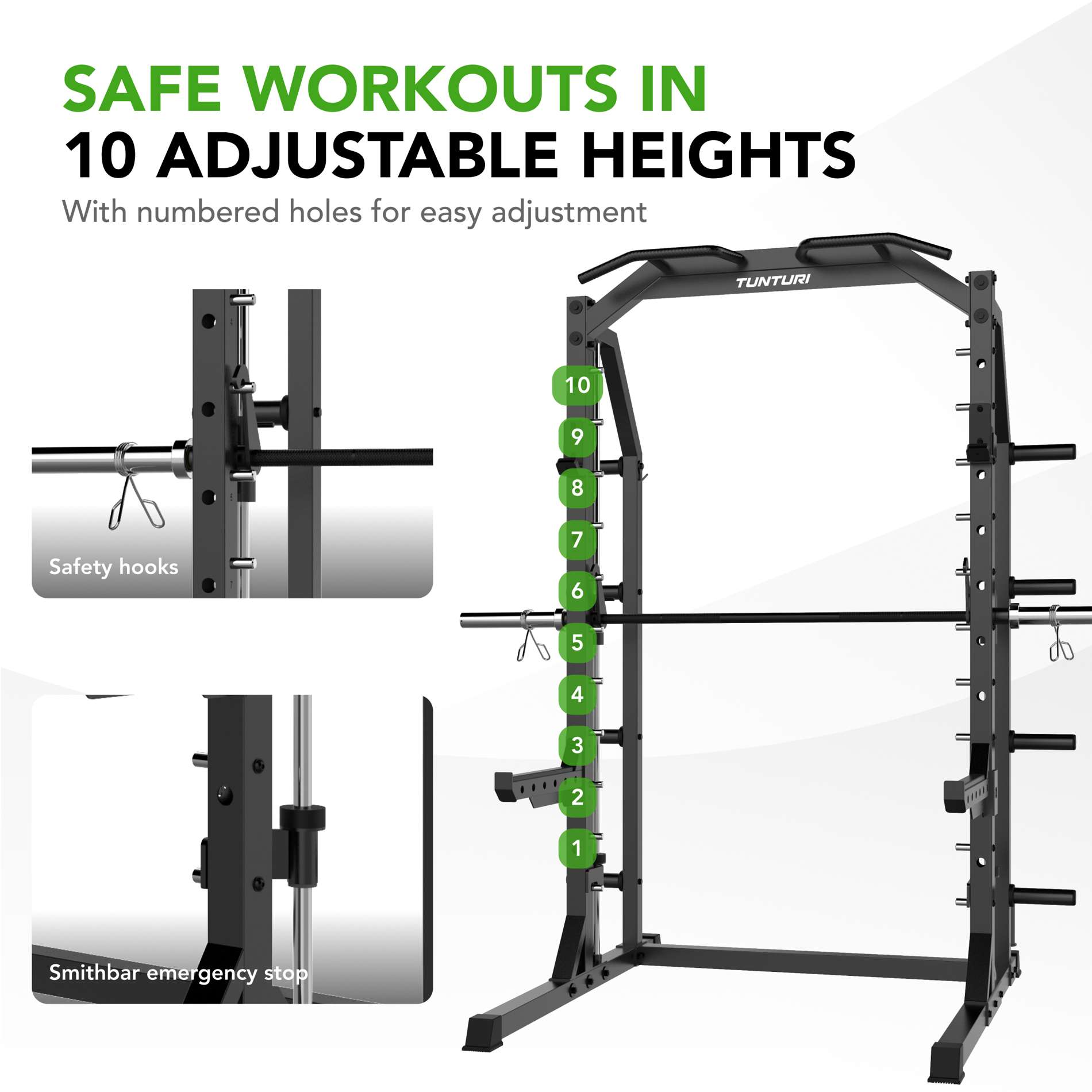 Smith masin TUNTURI SM70 Smith Machine - Image 9