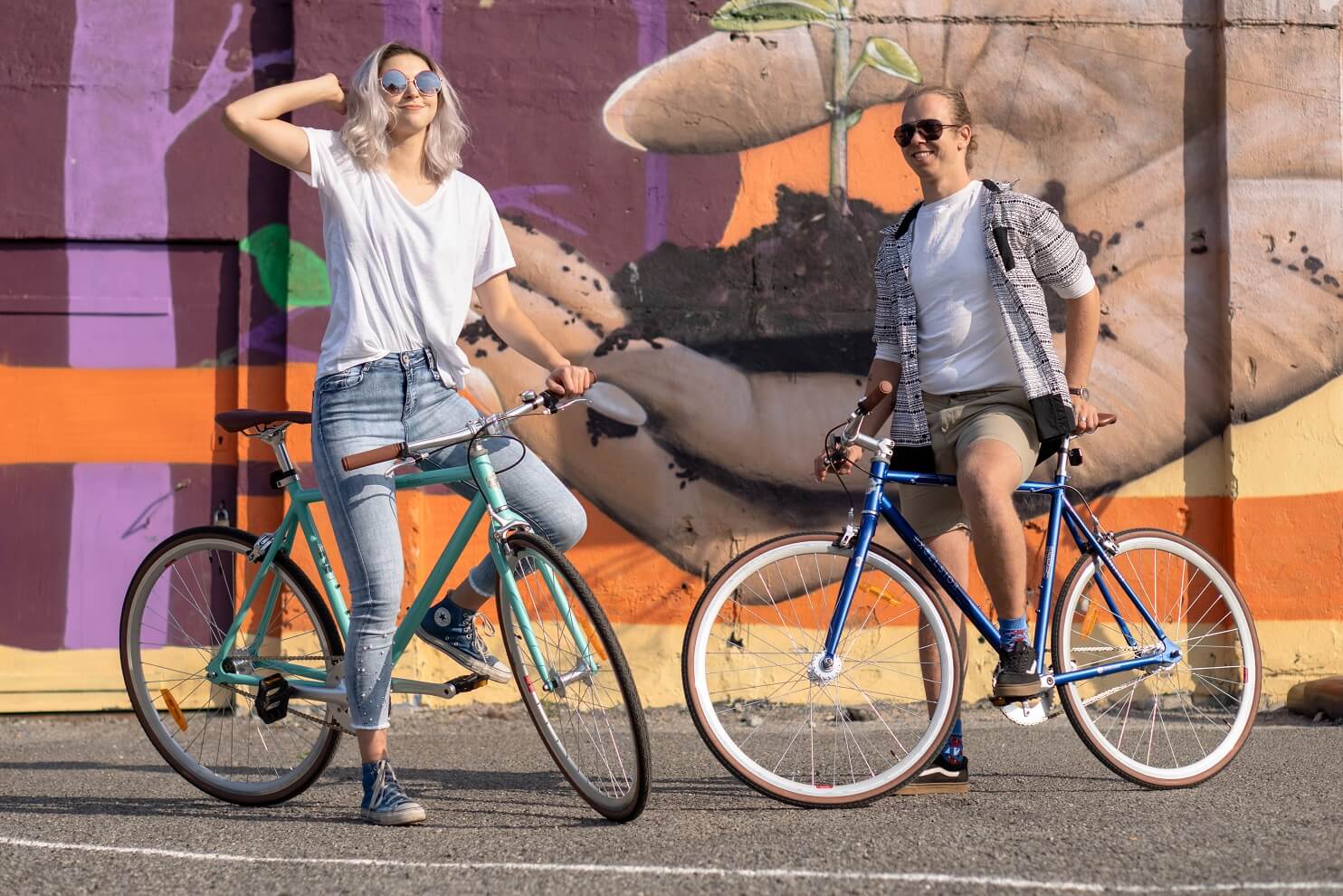 Fixie jalgratas EXCELSIOR Sputter, oranž (L) - Image 8