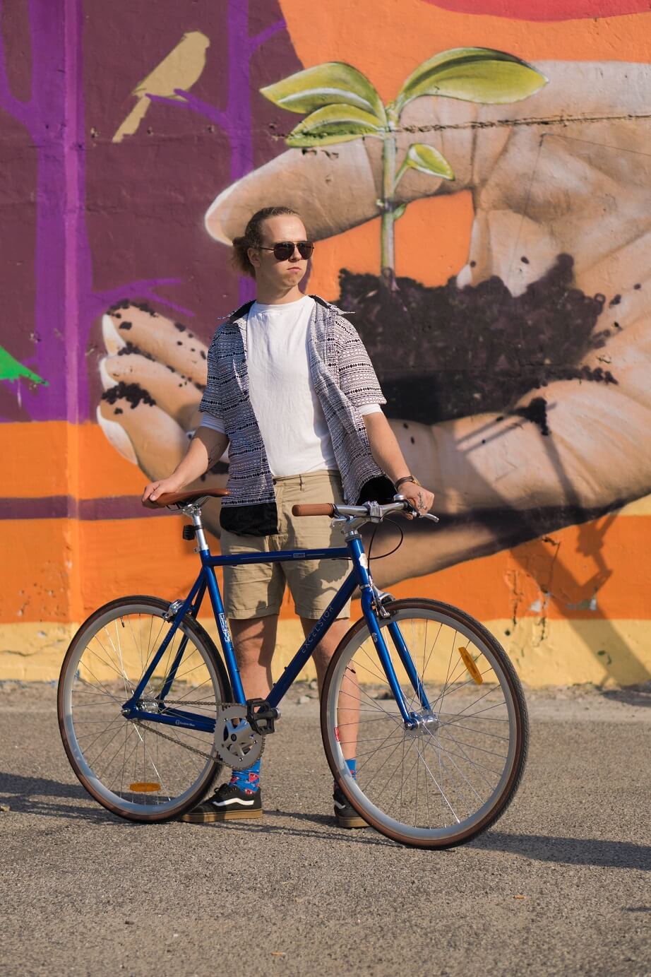 Fixie jalgratas EXCELSIOR Sputter, oranž (L) - Image 9