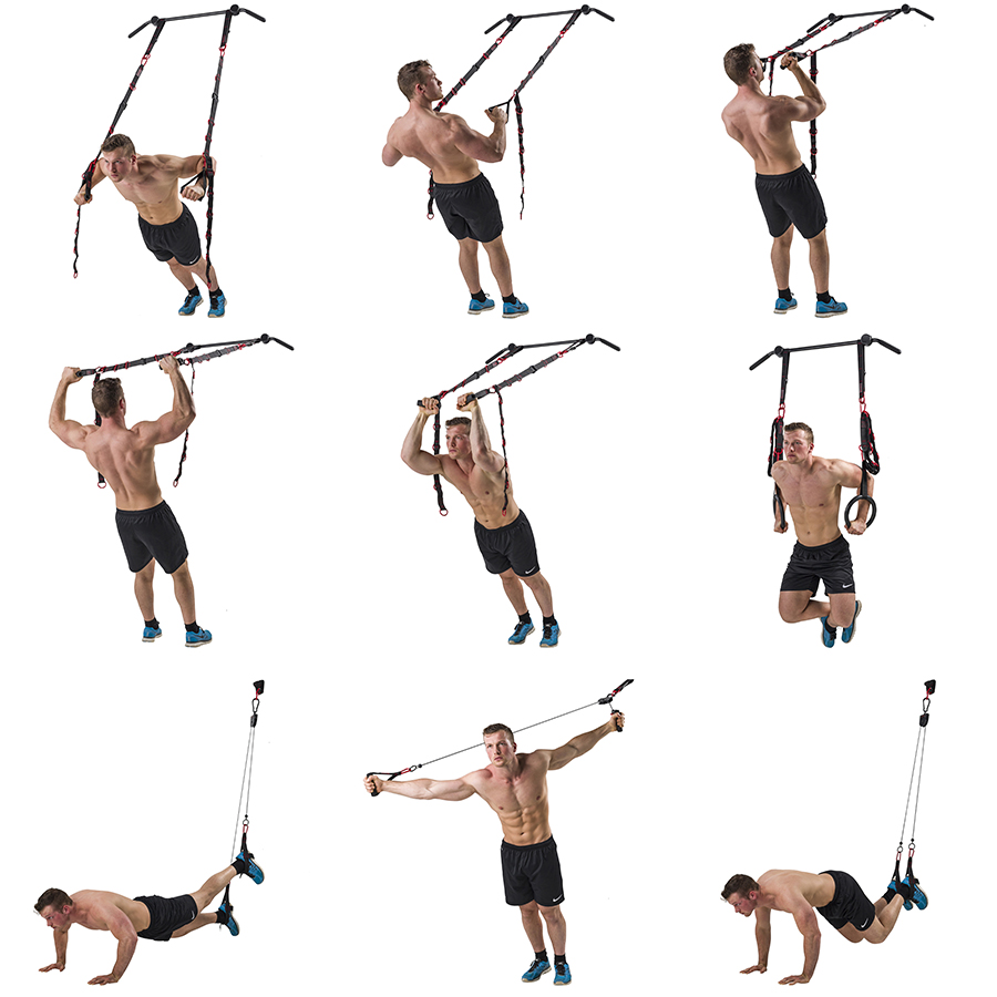 Treeningkomplekt Tunturi Pro Suspension Trainer Set - Image 9