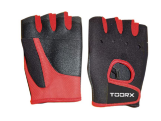 Treeningkindad TOORX Professional Gloves, must-punane (M)