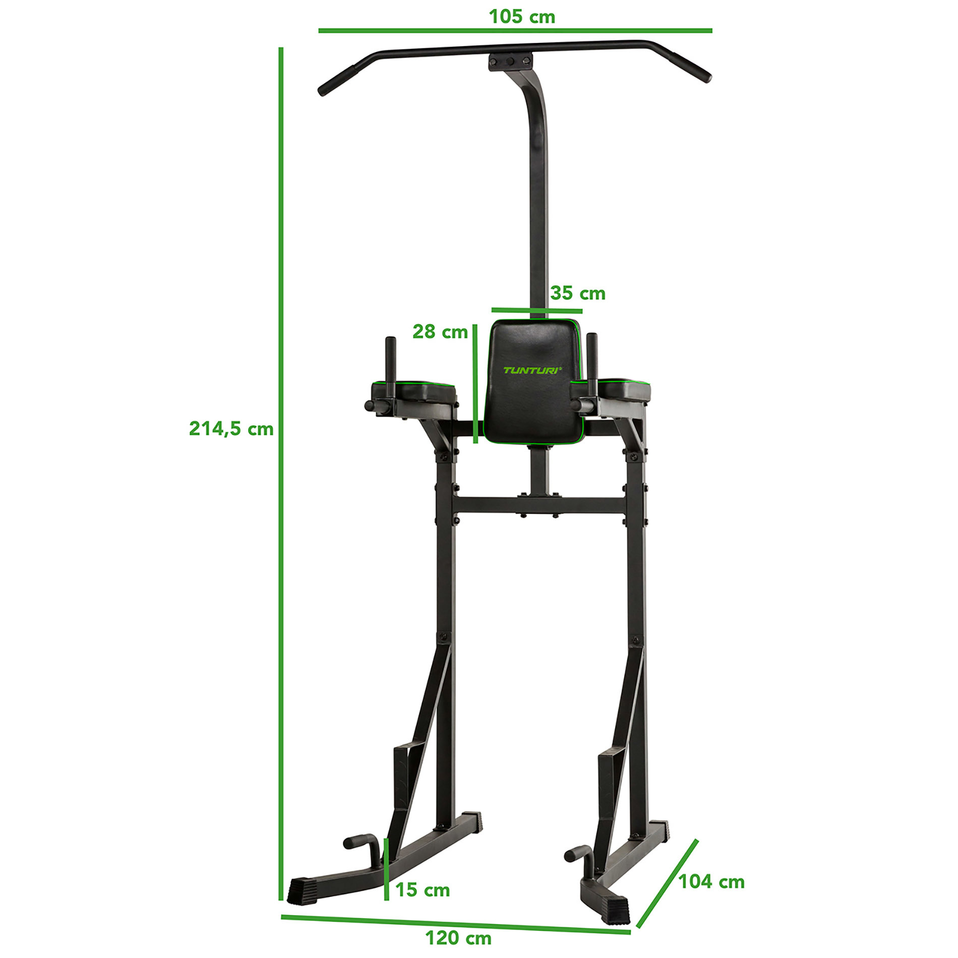 Treeningstend Tunturi PT20 Power Tower - Image 3