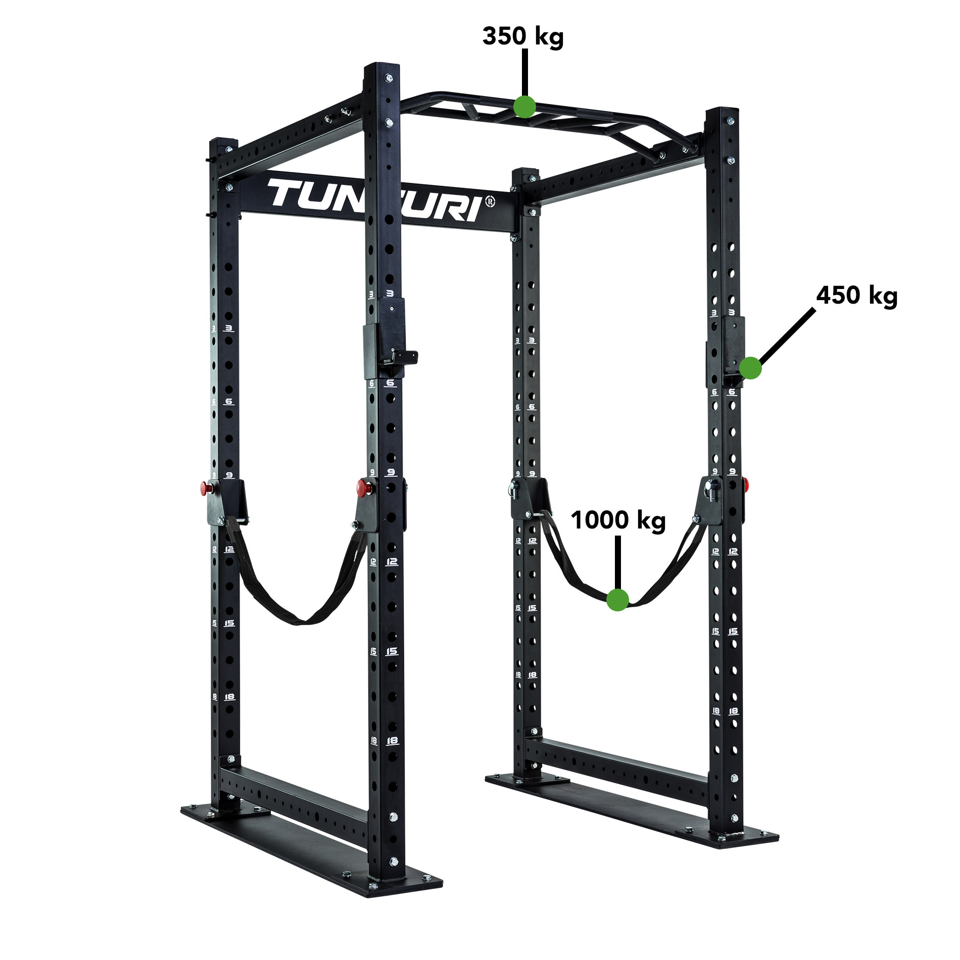 Kükipuur TUNTURI RC20 Pro Power Rack - Base Rack - Image 2