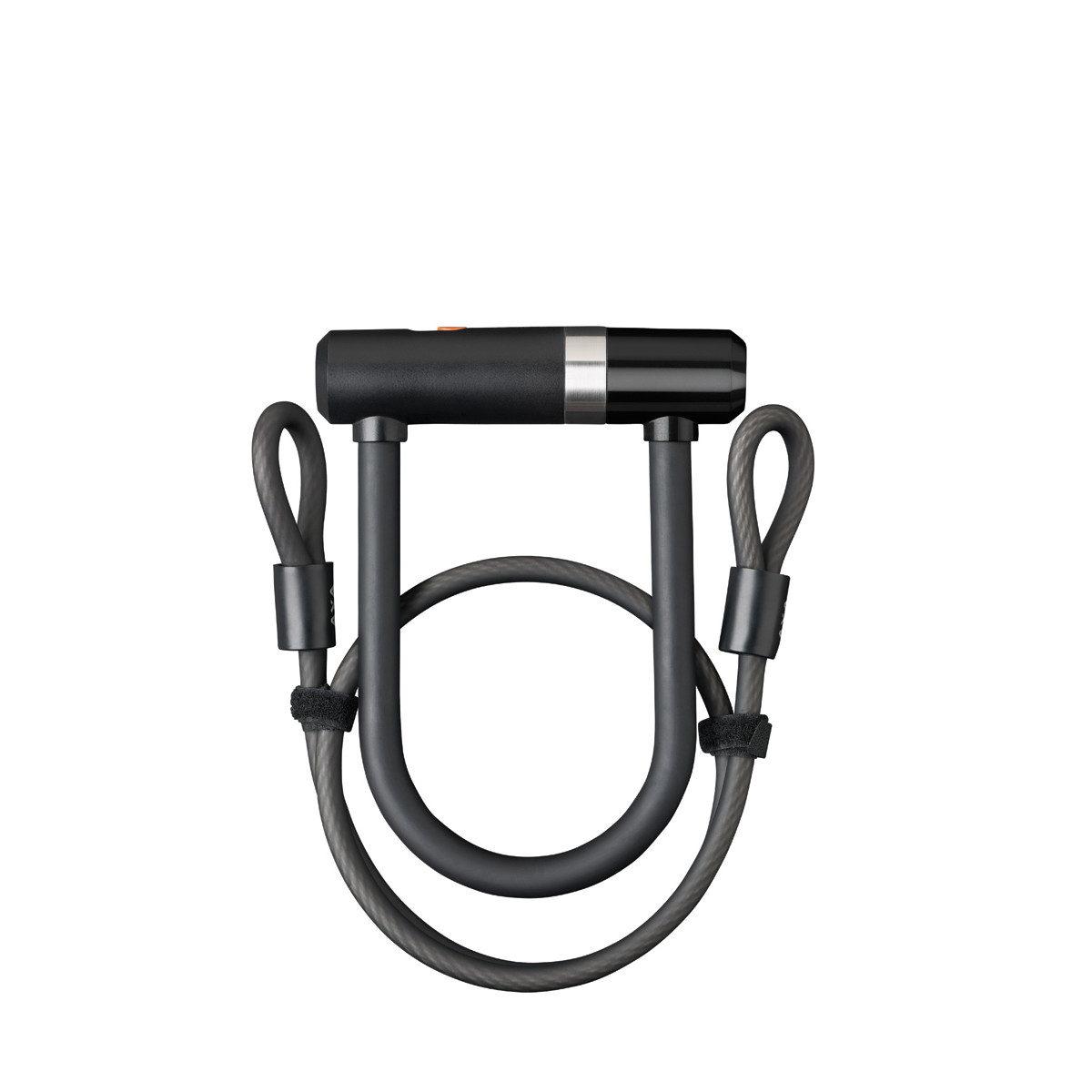 U-lukk AXA Newton Mini+Cable 100*8, terastrossiga