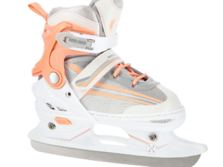 2in1 (rull)uisud NILS EXTREME NH18190 In-line Skates/Figure Ice Skates, M (34-38), White/Pink