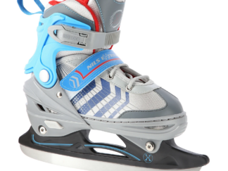4in1 (rull)uisud NILS EXTREME NH18192 In-line Skates/Hockey Ice Skates, L (39-43), Grey/Blue