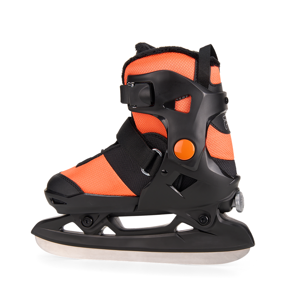 Laste uisud FILA X 2.0 Ice, Black/Orange (L) - Image 3
