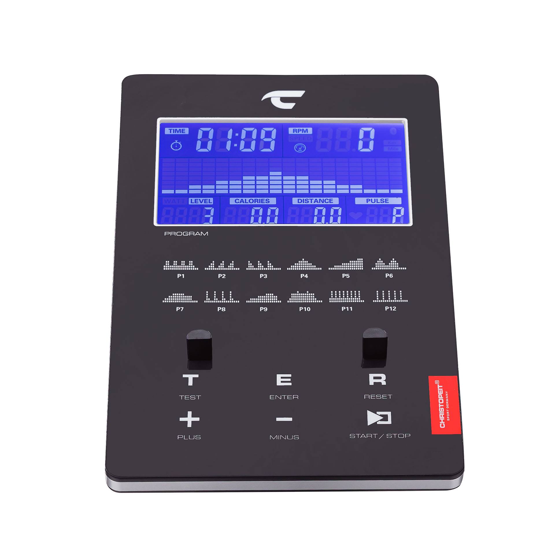 Veloergomeeter CHRISTOPEIT ET 6, must - Image 7